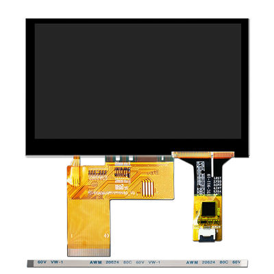 800x480 moniteur capacitif de Pcap de module d'écran tactile de module d'affichage de TFT LCD de 4,3 pouces