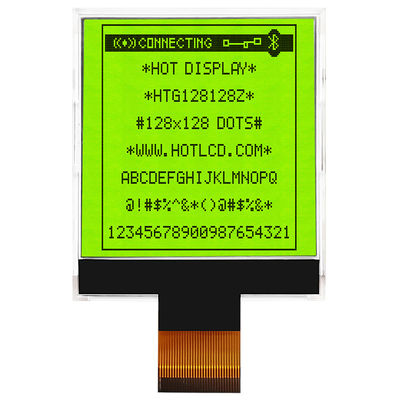 affichage STN-gris graphique HTG128128Z du module SSD1848 d'affichage à cristaux liquides de la DENT 128X128