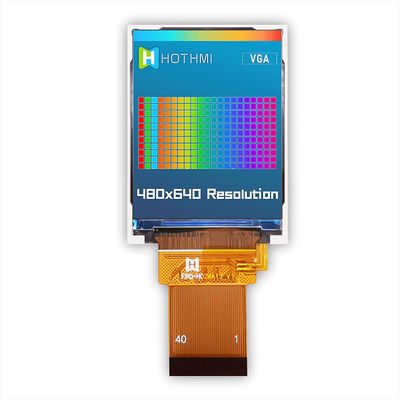 500cd/M2 2,4 interface de l'affichage 480X640 SPI de TFT LCD de pouce pour l'instrumentation TFT-H024A13VGIST5N40