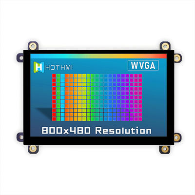 pouce 800x480 de l'affichage 5,0 d'affichage à cristaux liquides de 600cd/M2 VGA HDMI universel