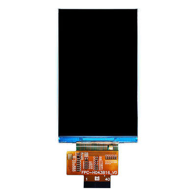 4,3 l'affichage à cristaux liquides vertical de l'écran 480x800 IPS de TFT LCD de pouce surveille le fabricant d'affichage de TFT LCD