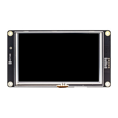 5 panneau d'affichage périodique futé de module de l'écran 800x480 UART TFT LCD de pouce avec le contact résistif