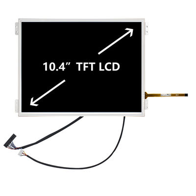 10,4 panneau d'affichage large résistif de TFT de la température du contact 1024x768 d'IPS de pouce pour les dispositifs médicaux